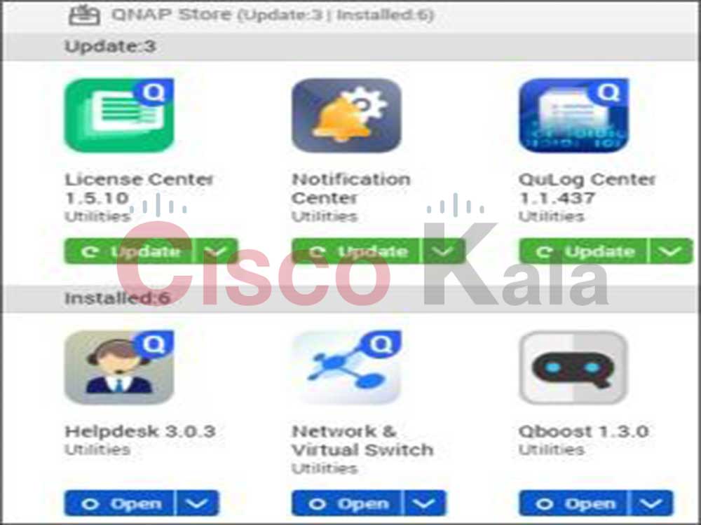 App Center شرکت “QNAP”